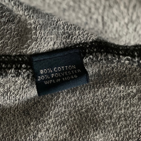 Washed Stoned & Beaten Vintage 1946 Gray Pullover Sz L - Picture 8 of 9